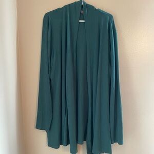 41 Hawthorn Teal Open Front Cardigan